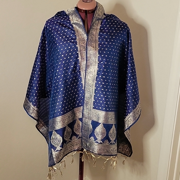 Handcrafted Accessories - Pashima Long Shawl Wrap Scarf